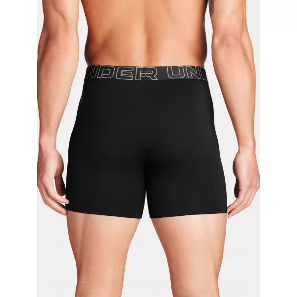  Pantaloni scurți pentru bărbați UNDER ARMOUR M PERF COTTON 6IN 1383889-001 NEGRU 