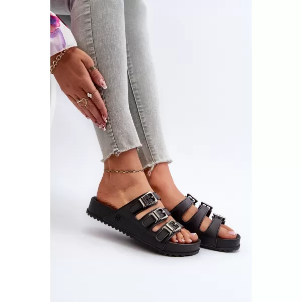  Papuci de damă ZAXY JJ285058 NEGRU 