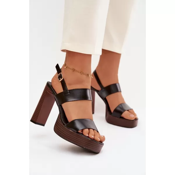  Sandale de dama BOTO HANELIA 41461 NEGRU 