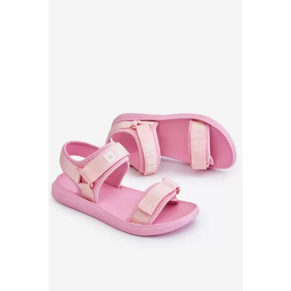  Sandale dama BIG STAR LL274729 ROZ Pantofi Big Star 