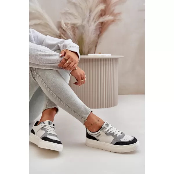  Adidași de damă BIG STAR OO274028 WHITE Pantofi Big Star 