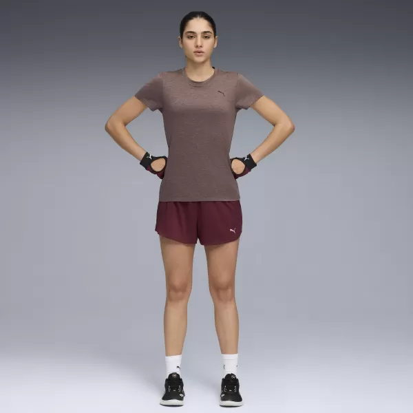  Tricou pentru femei PUMA W TAD ESSENTIAL HEATHER TEE 525891-88 ERICA DE STAFIDE 