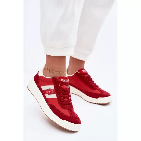  Adidasi de dama BIG STAR TT274158 RED Pantofi Big Star 