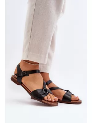 Sandale de dama ZAZOO 40182 NEGRU