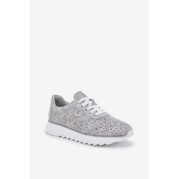  Pantofi de dama D&A LR51-635 ARGINT 
