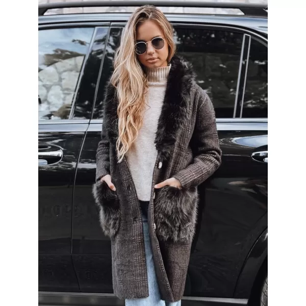  Palton de damă DSTREET TY5229 NEGRU 