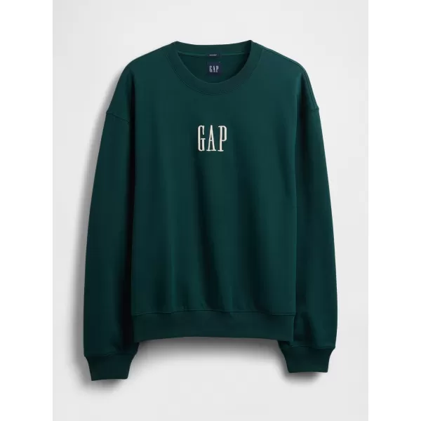  Hanorac pentru bărbați GAP LOGO SWEATSHIRT 821273-05 VERDE TROPICAL 