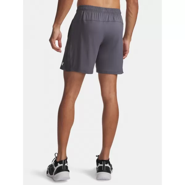  Pantaloni scurți bărbați TECH VENT 7IN SHORT NOU 6010858-025 GRI Under Armour 