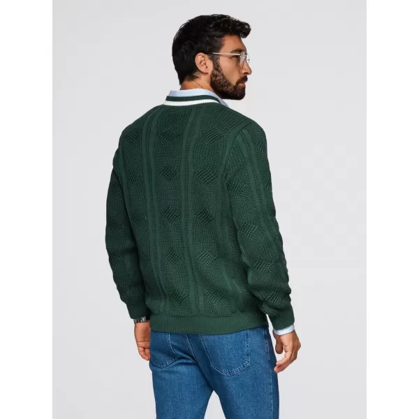  Pulover pentru bărbați OMBRE OM-SWSW-0151 VERDE 
