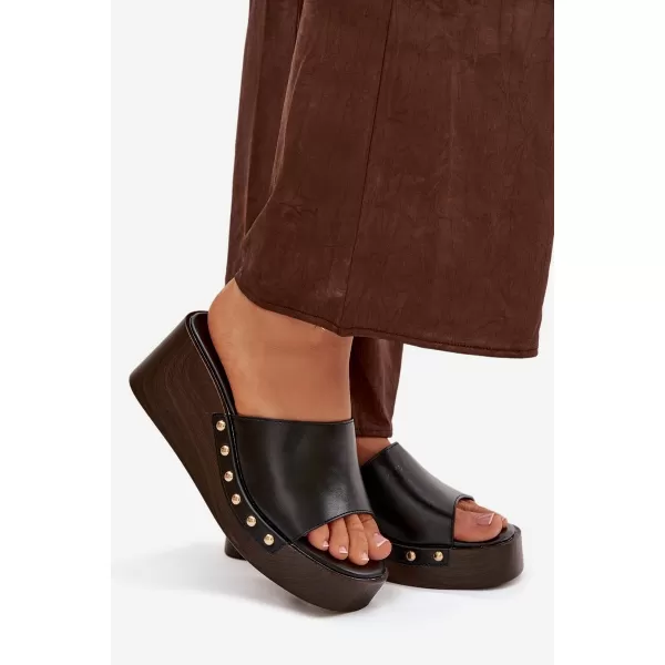  Papuci de damă BOTO ARIONNE 41254 NEGRU 