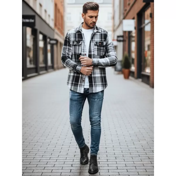  Cămașă pentru bărbați DSTREET DX2675 NEGRU 