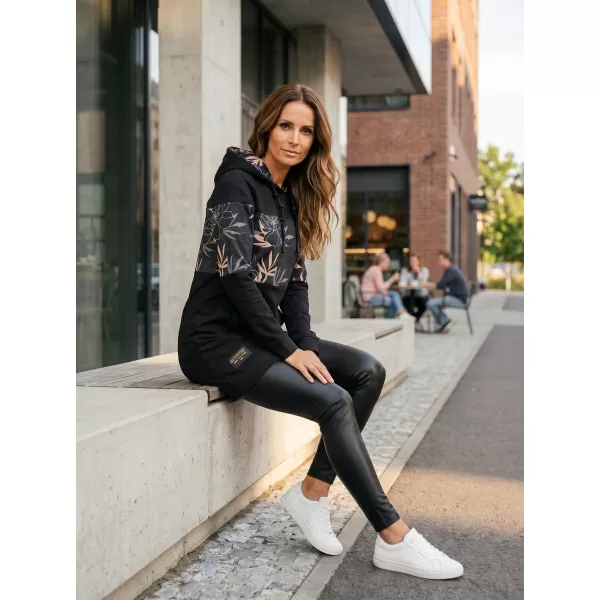  Hanorac de dama ALTISPORT HETHER NEGRU 