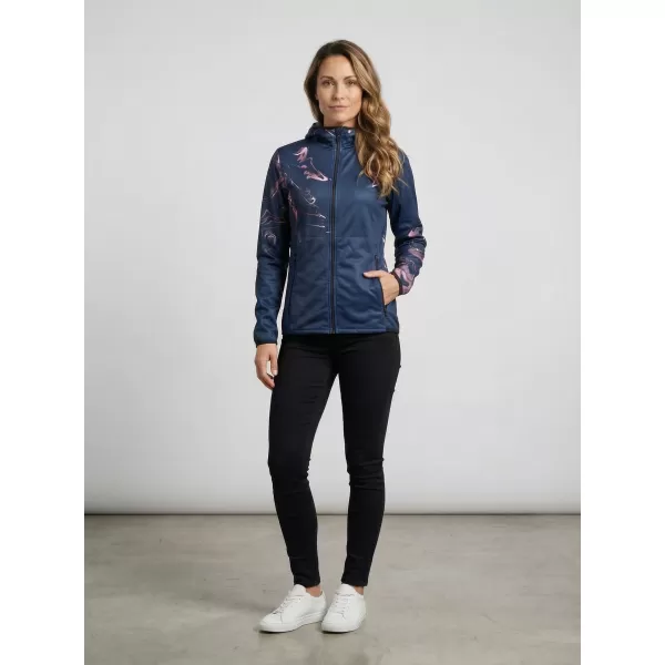  Jachetă softshell premium pentru femei ALTISPORT VOJ/ALW064JACK01 ALBASTRU ROZ 
