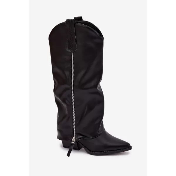  Cizme de dama BOTO PALIRA 40676 NEGRU 