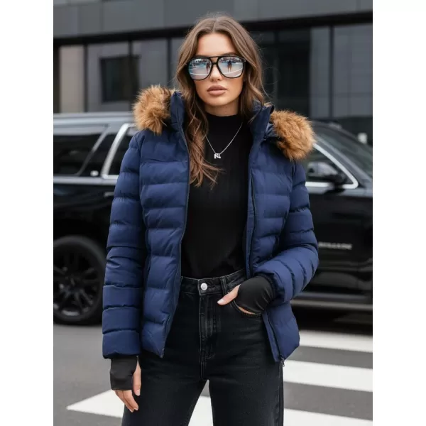  Geaca de dama DSTREET TY4039 ALBASTRU 