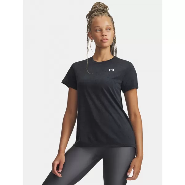  Tricou pentru femei UNDER ARMOUR TECH PIXELATE SSC 6012302-001 NEGRU 