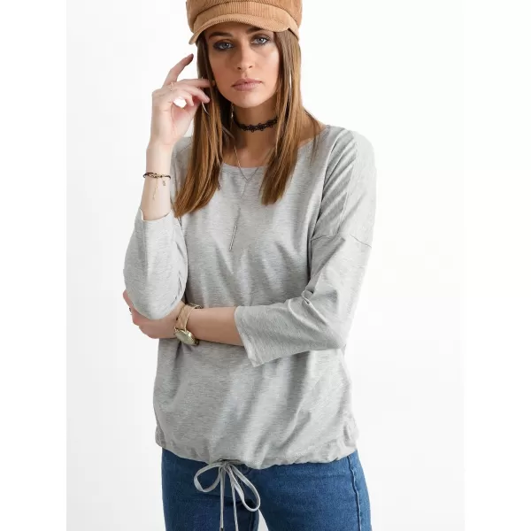  Bluza de dama BASIC FEEL GOOD RV-BZ-4691.42P GRI 