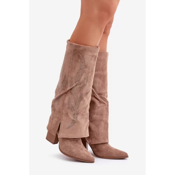  Cizme de dama BOTO IVILTA 35121 KAKI 