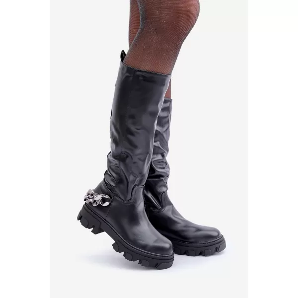  Cizme de dama BOTO NAURICETTE 35013 NEGRU 