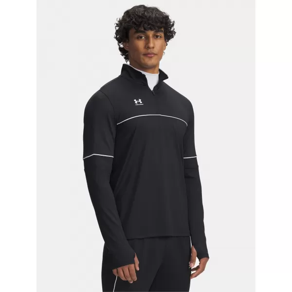  Tricou pentru bărbați UNDER ARMOUR M CHALLENGER TRAINING QZ 6004043-001 NEGRU 
