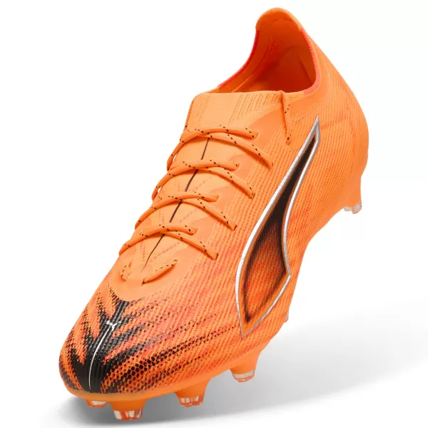  Cizme PUMA ULTRA 6 PRO FG/AG 108551-03 CĂLDURĂ FOC/NEGRU/ROȘU STRĂLUCITOR 