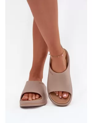 Papuci dama BIG STAR SS274424 BEI Pantofi Big Star