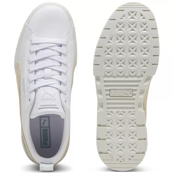  Pantofi de dama PUMA MAYZE LTH WN S 381983-51 PUMA ALB/MODERN MINT 