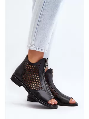 Sandale de dama ZAZOO 977/L NEGRU