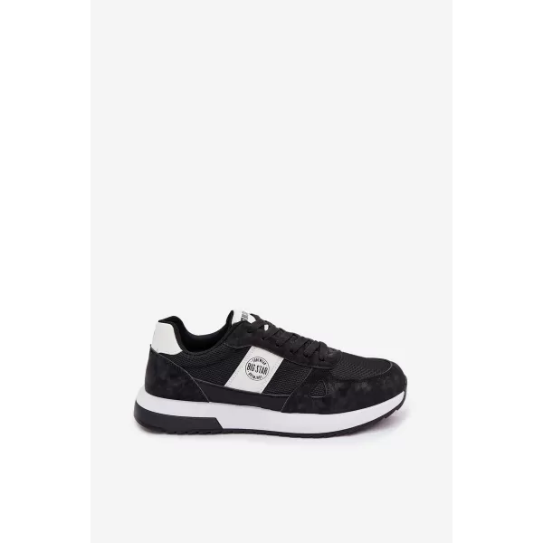  Adidași bărbați BIG STAR TT174352 BLACK Pantofi Big Star 