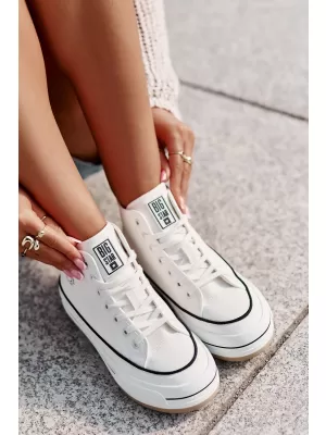 Adidași de damă BIG STAR OO274061 WHITE Pantofi Big Star