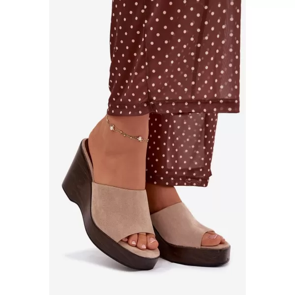  Papuci de damă BOTO RAVELIA 41346 KAKI 