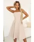 Rochie NUMOCO 641-4 BEJ DESCHIS