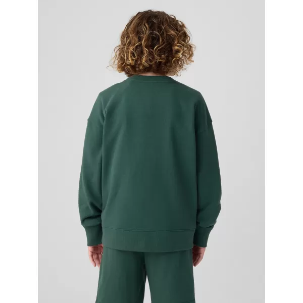  Hanorac pentru copii GAP LOGO SWEATSHIRT 406762-01 MOORES GREEN 
