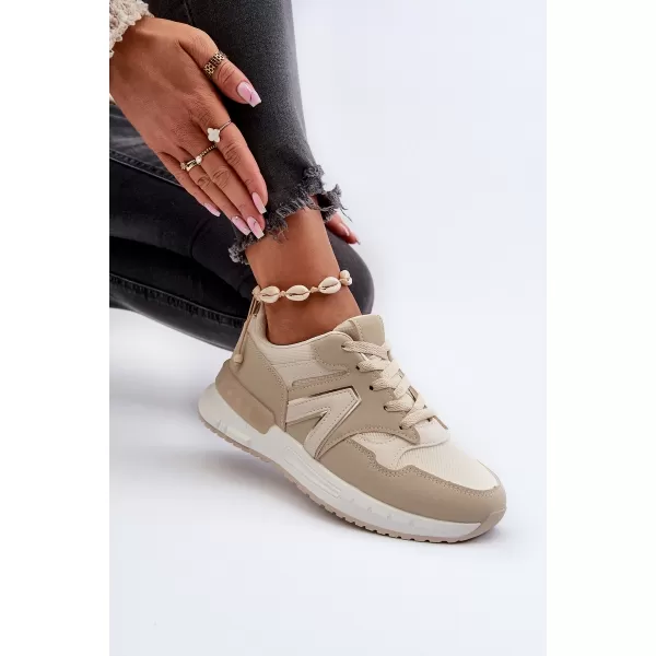  Adidași de damă BOTO VINELLI 31355 BEJ 
