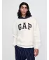 Hanorac pentru bărbați GAP LOGO HOODIE PULLOVER 645967-02 NOU ALB