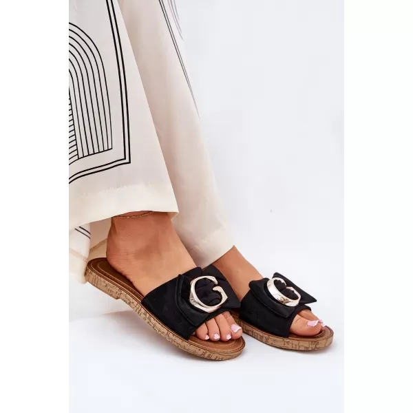  Sandale de dama BOTO NELLODRA 36438 NEGRU 