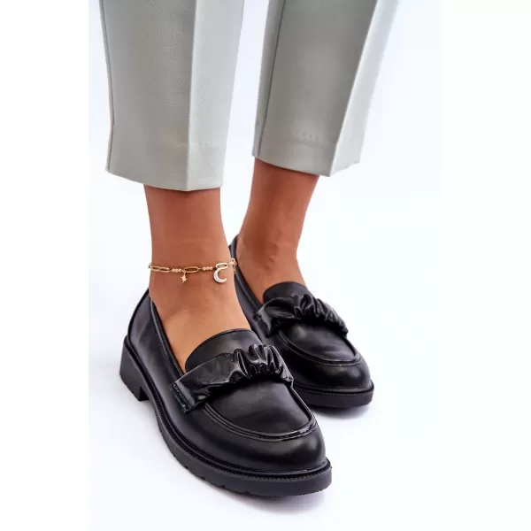  Mocasini de dama S.BARSKI HY335 NEGRU 