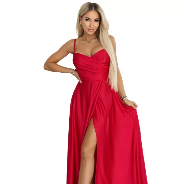  Rochie NUMOCO 646-3 ROŞU 