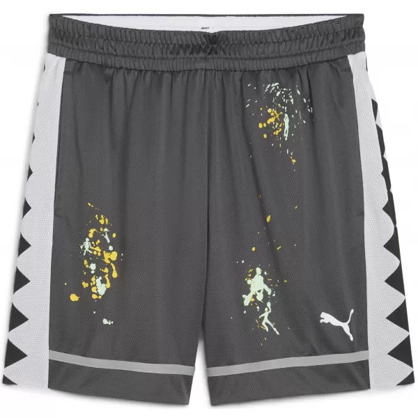  Pantaloni scurți pentru bărbați PUMA PITP ALL JAWS 6.5" SHORT 632918-01 GRI ÎNTUNERIC 