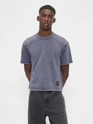 Tricou pentru bărbați GAP LOGO TEE 813825-00 CREASTA ALBASTRĂ