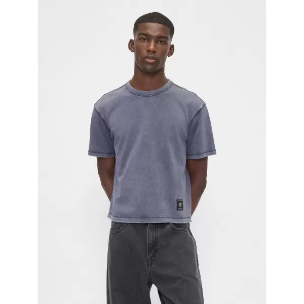  Tricou pentru bărbați GAP LOGO TEE 813825-00 CREASTA ALBASTRĂ 