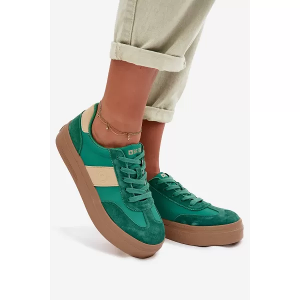  Adidasi de dama BIG STAR TT274163 VERDE Pantofi Big Star 
