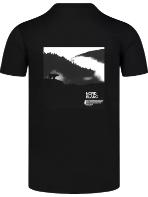 Tricou pentru bărbați NORDBLANC NOTHINGNESS NBSMT8150 NEGRU