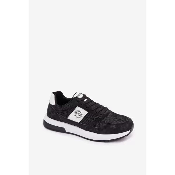  Adidași bărbați BIG STAR TT174352 BLACK Pantofi Big Star 