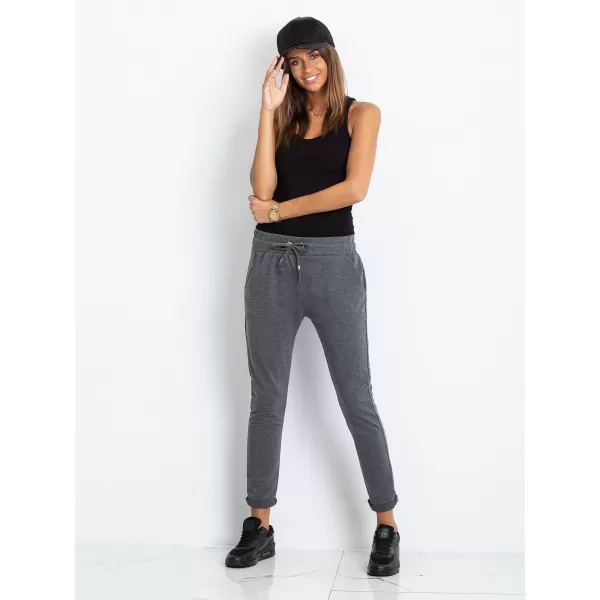  Pantaloni de trening pentru femei BASIC FEEL GOOD RV-DR-3698.09X GRI ÎNCHIS 