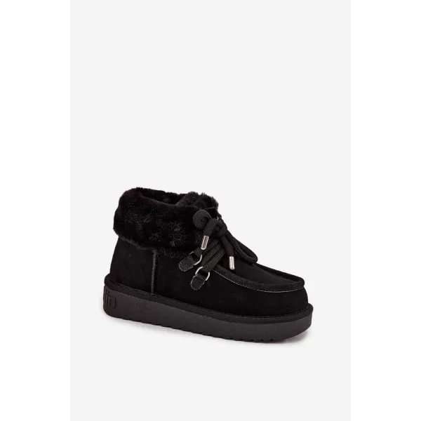  Oameni de zăpadă pentru femei D.FRANKLIN DFSH375006 NEGRU 