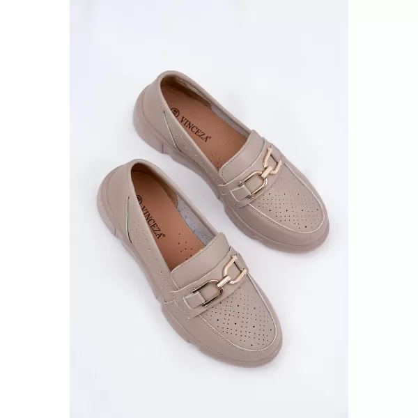  Mocasini de dama VINCEZA 88007 BEJ 