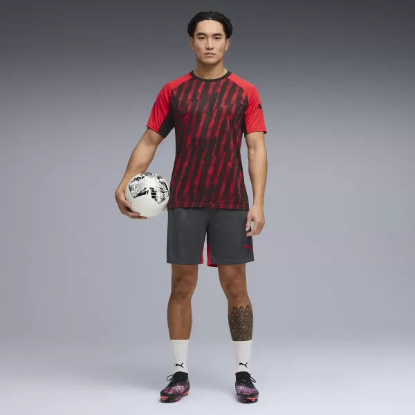  Tricou funcțional pentru bărbați PUMA INDIVIDUALLIGA GRAPH JERSEY 660578_01 PUMA ROȘU/PUMA ALB 
