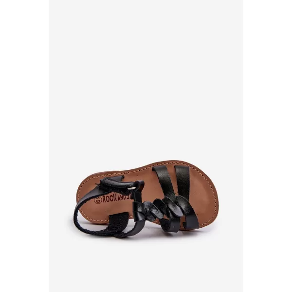  Sandale pentru copii BOTO SARNIEMA 32346 NEGRU 