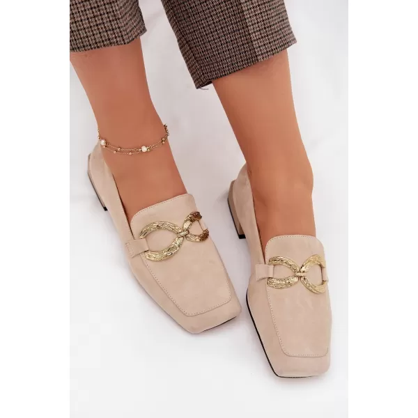  Mocasini de dama D&A CR61-3115 BEJ 